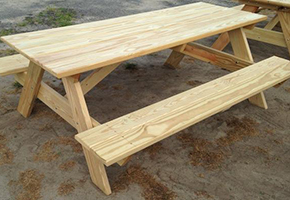 Eastern Shore Picnic Tables