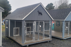 8x12 double dog kennel $5595