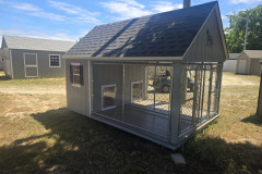 8x12 Double Kennel $5695 BISHOPVILLE LOT