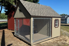 8x10 dog kennel clay/brown/weather wood $4,500 -----SOLD MARDELLA DAD
