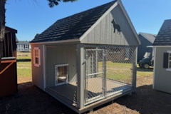 8x10 Dog kennel light gray/white/pewter $4,500----- 3 year RTO approx 208 a month located at Mardela Springs