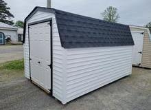 Sheds in Stock Now - 8X12 MINI VINYL 4'WALL BARN