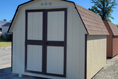 SHEDS IN STOCK NOW 8 X 10 WOOD MINI BARN   2 IN STOCK $3905 EACH RTO 3 YR APPROX $181/MONTH