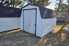 8 X 10 MINI VINYL BARN $4160 -----SALE PRICE NOW $3100------RTO 3 YR APPROX $152/MONTH