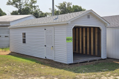 12x28 vinyl garage with loft --REPO PRICE: $ -------