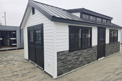 BISHOPVILLE LOT 12x24 Custom Mansion Shed With Electric $16,490 RTO APPROX $809/MONTH