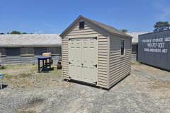 8x10 vinyl a-frame khaki/almond/weatherwood (no ramp) $4,300