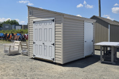 8x10 LEAN TO VINYL $4725 RTO 3 YR APPROX $219 /MONTH