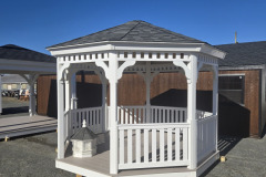 12ft OCTAGON GAZEBO VINYL $8,040 BISHOPVILLE LOT RTO 3 YR APPROX $395/MONTH