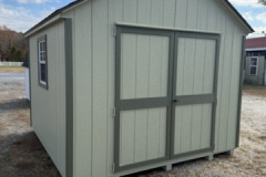 10 X 10 A FRAME SMARTSIDE $4720 MARDELA LOT RTO 3 YR APPROX $232/MONTH