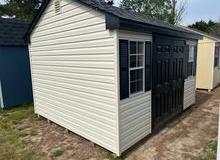 Sheds in Stock Now - 10x12 6'CAPE VINYL APPROX $268/MONTH 3 YR