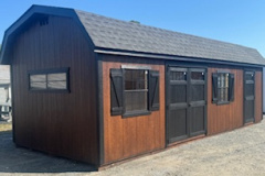 12x28 Workshop Dutch Classic, 2 rooms, workbench, loft, $12,559 RTO 3 YR APPROX $617/MONTH