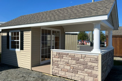 NOW $14995-10 X 18 MANSION POOL HOUSE 2024 MODEL $16995 RTO 3 YR APPROX $790/MONTH