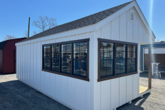 BACK 2024 12 X 22 COLONIAL CLASSIC POTTING SHED $14595 RTO 3 YR APPROX  $676 PER MONTH