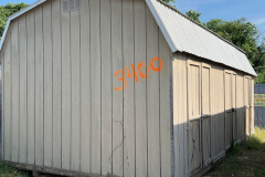 12x24 Used mini barn with metal roof and 3 divided sections: $3400 ----SOLD----