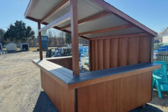 $6,695 8x10 Tiki Bar - Composite counter and deckboards  FINANCING FROM $69.11/MO