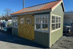 10x14 Potting Shed, metal roof w/ skylight, 2 workbenches  $8,080 FINANCING FROM $55.74/MO*