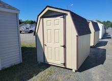 Sheds in Stock Now - 6 X 8 MINI BARN WOOD $3350 3YR RTO APPROX $165/MONTH